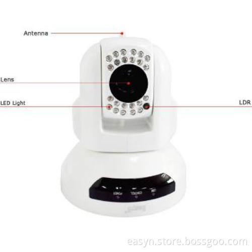 Indoor PTZ High ip camera software IR 20m support mobile view
